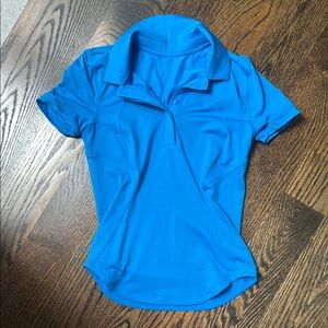 Lulumelon Blue Polo Shirt
